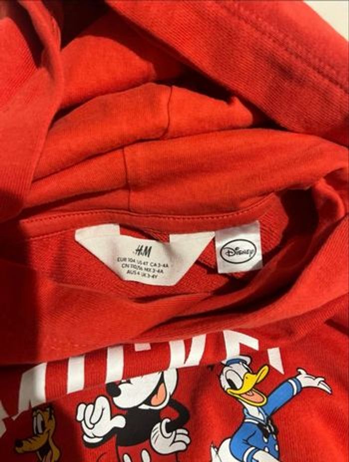Ensemble sweat et short Mickey H&M 3/4ans - photo numéro 3