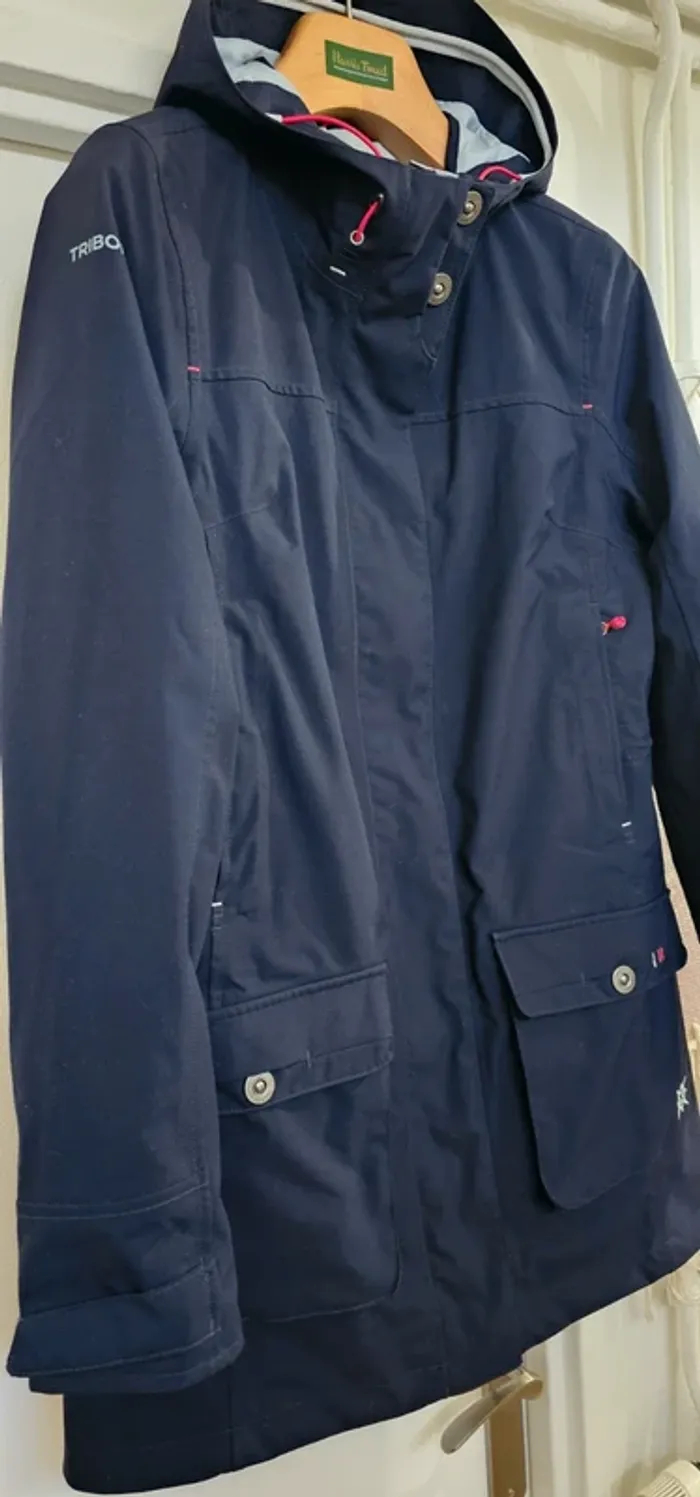 Imper Parka Trench Déperlant Tribord Taille 42 - photo numéro 6