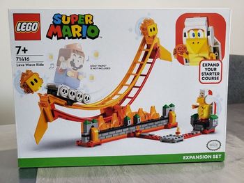 Lego 71416 SUPER MARIO - Le Manège de la vague de lave.