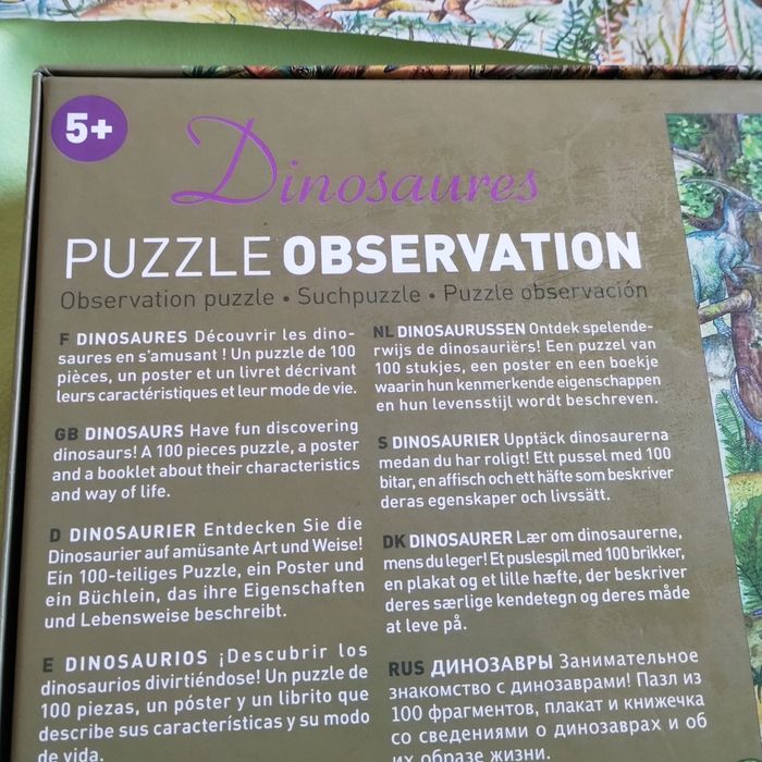 Puzzle pour enfant 5+ Dinosaures de Djeco - photo numéro 7