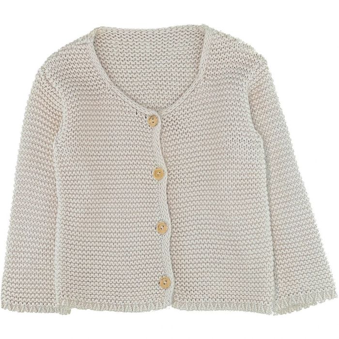 Poudre Organic Cardigan 24 mois en coton bio NEUF