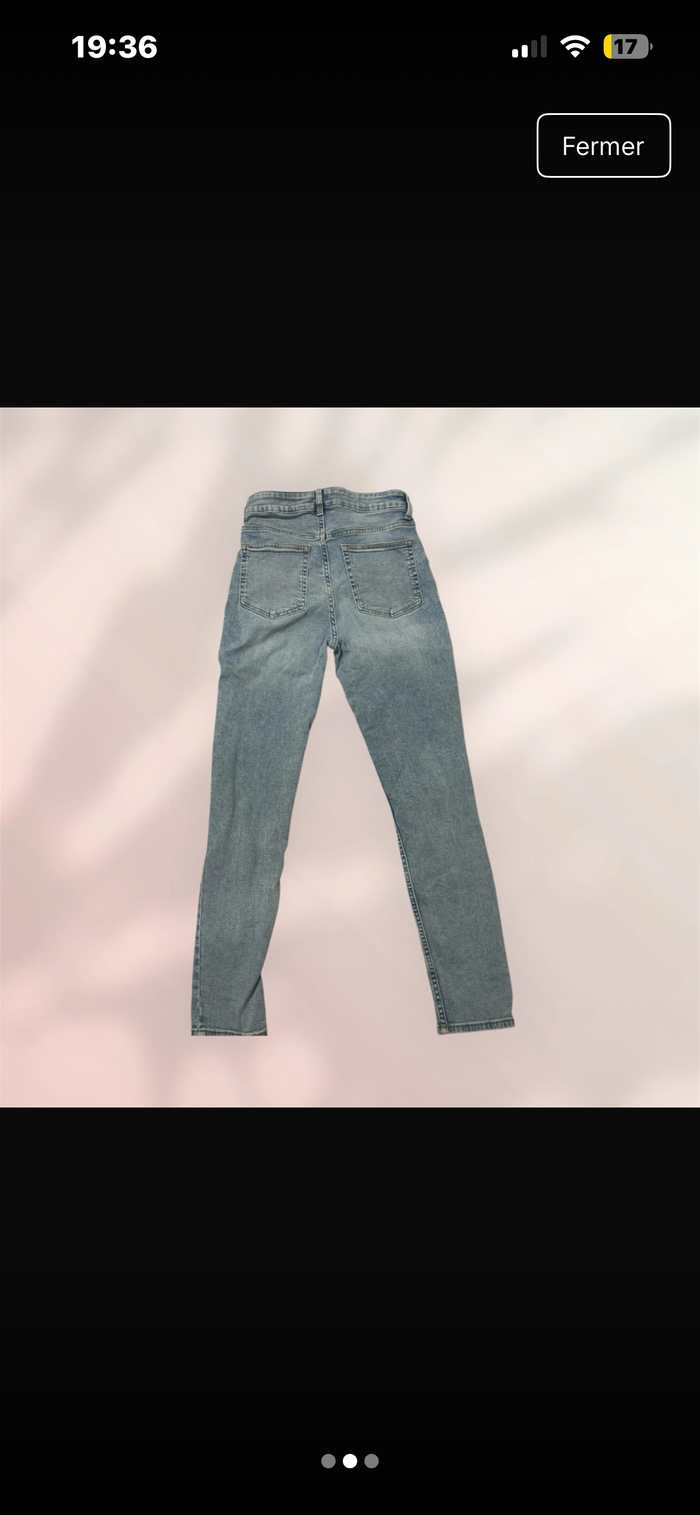 Jean denim slim Pimkie taille 40 – basique tendance & petit prix 💙✨ - photo numéro 2