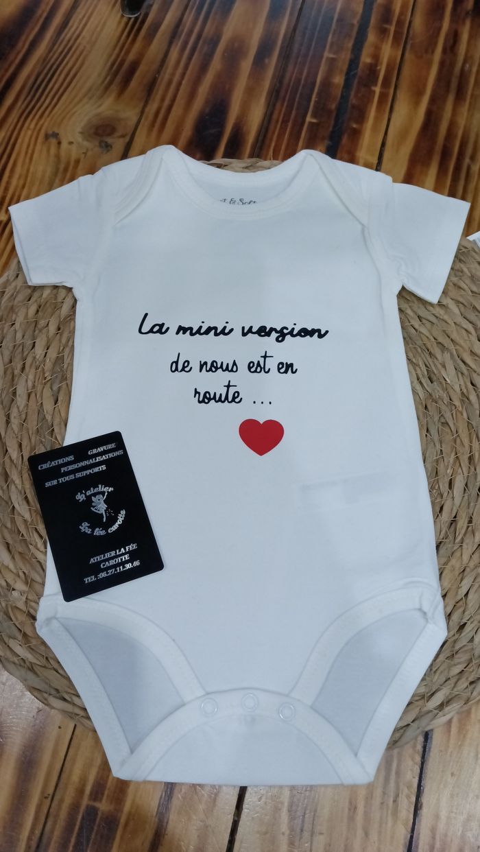 Body bébé annonce grossesse