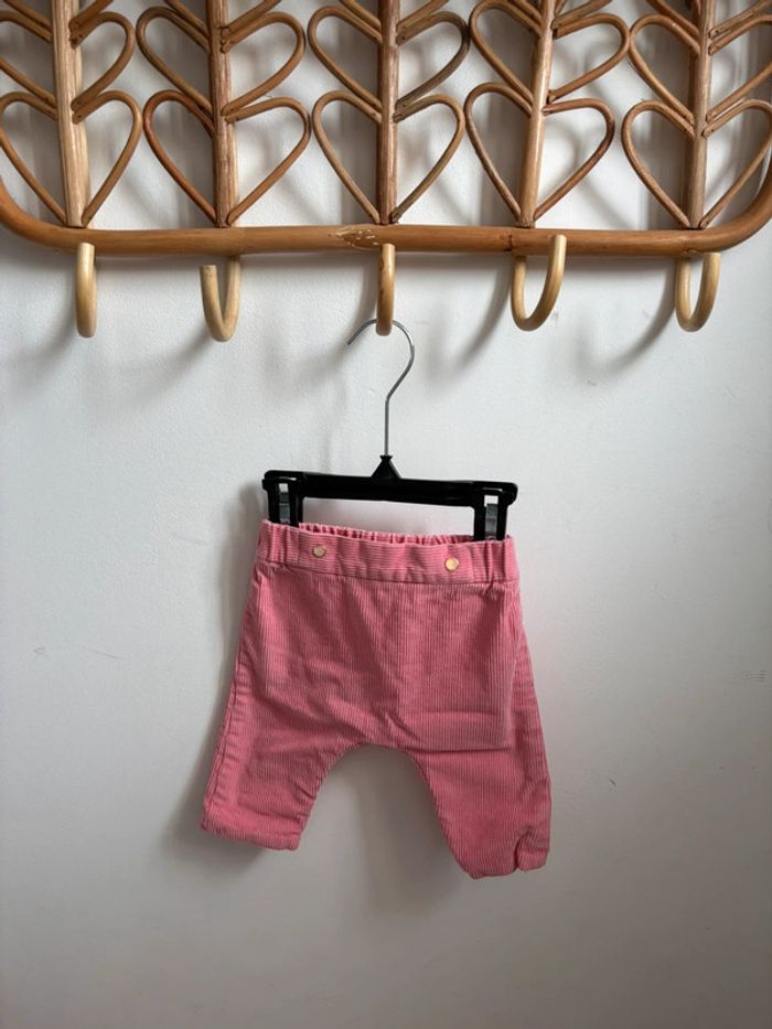 Pantalon rose Jacadi 3 mois