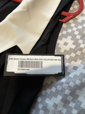 Robe longue Karl Lagarfield