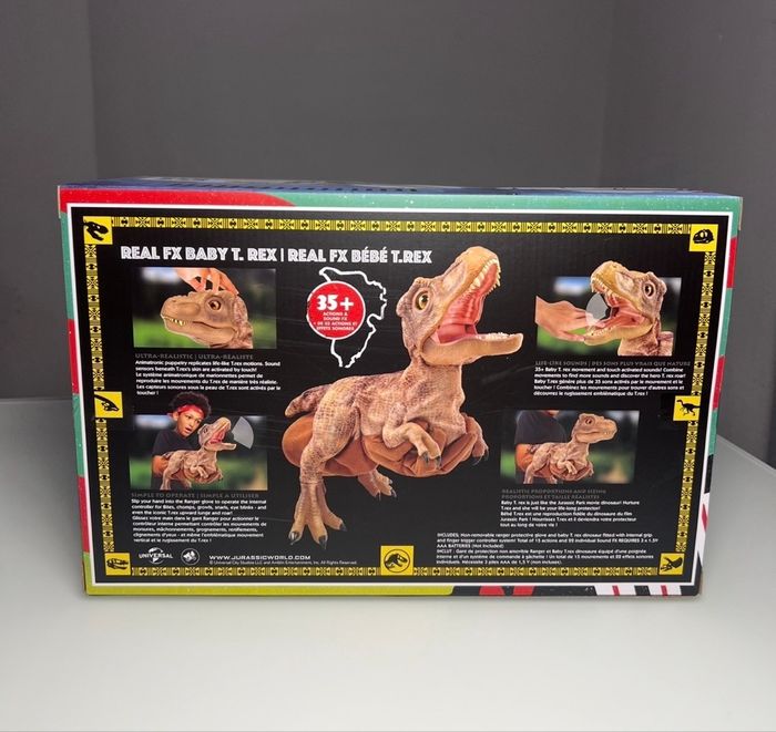 Bandai Méga T-Rex Real FX Jurassic Park Real FX - photo numéro 2
