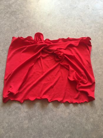 paréo rouge