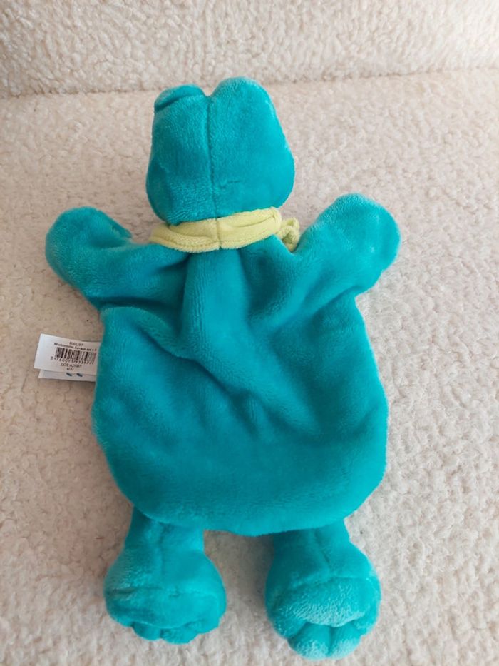Baby Nat - doudou marionnette savane crocodile 🐊 - photo numéro 2
