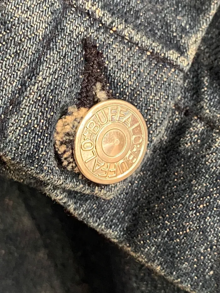 Veste jeans  Overseize vintage année 80 Buffalo - photo numéro 7