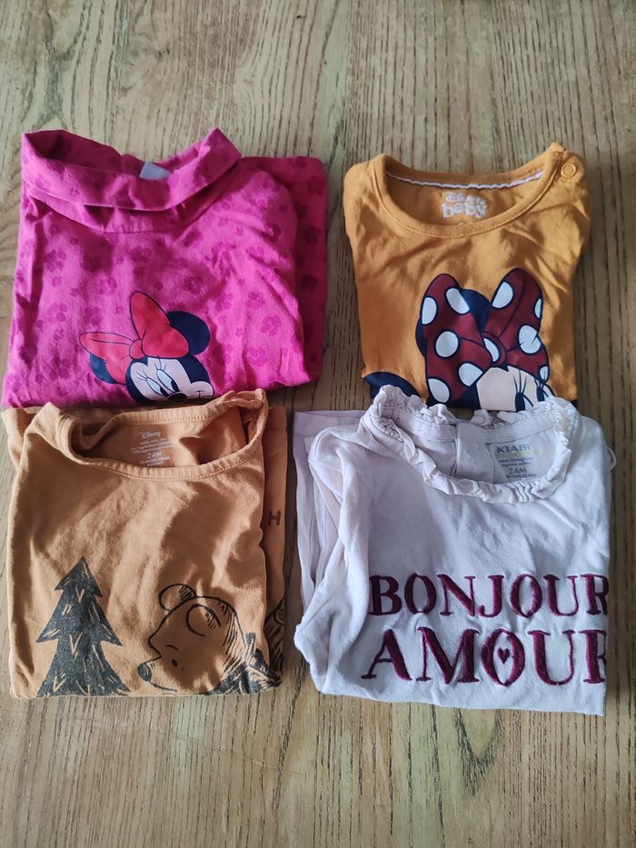 Lot de t-shirt manches longues