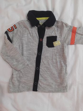 Polo manches longues 9 mois