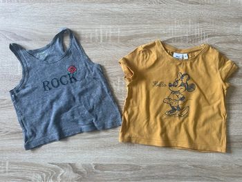 2 tshirts filles