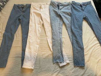 Lot de 4 pantalons fille taille XS 14 ans