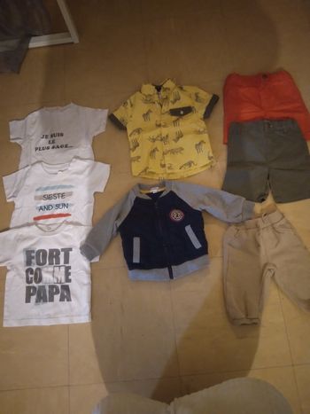 Lot vêtement garçon