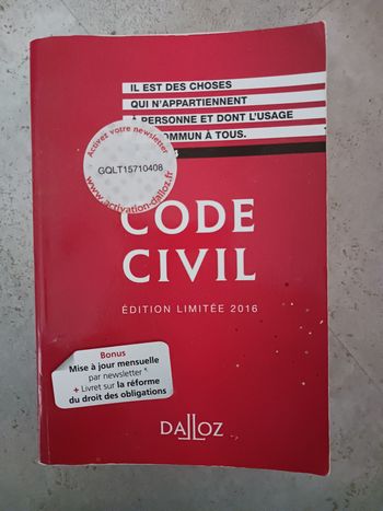 code civil Dalloz