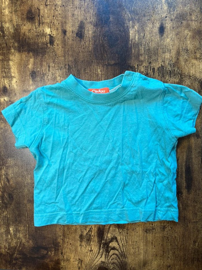 TEE shirt bleu 9 M