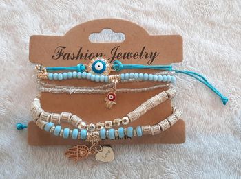 Lot bracelet Porte bonheur