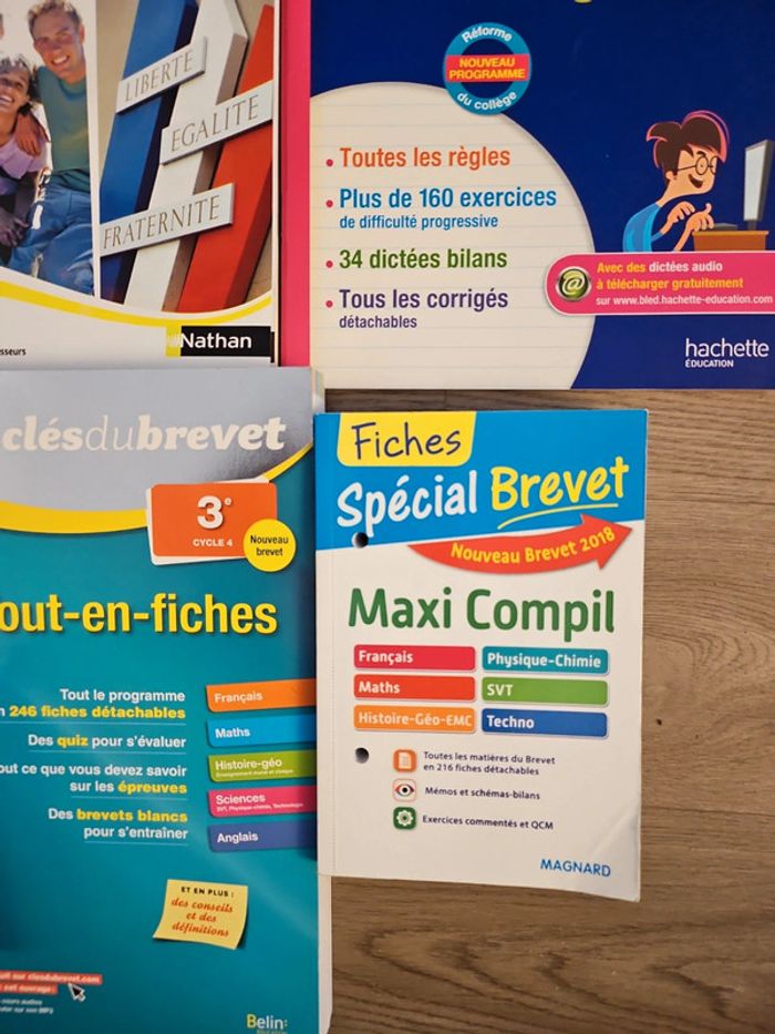 Lot manuels 3 ° brevet - photo numéro 5