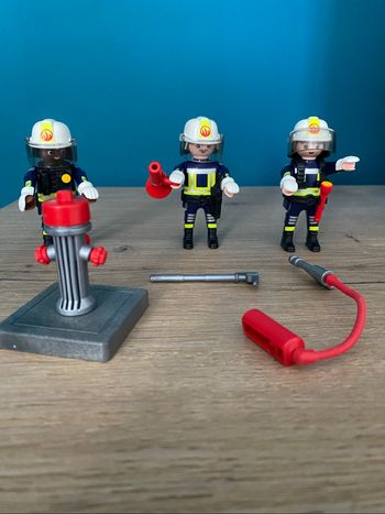 Unité de pompiers Playmobil