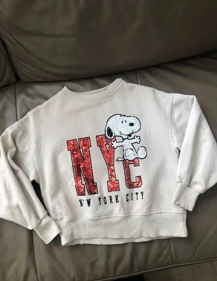 Pull beige fille Zara