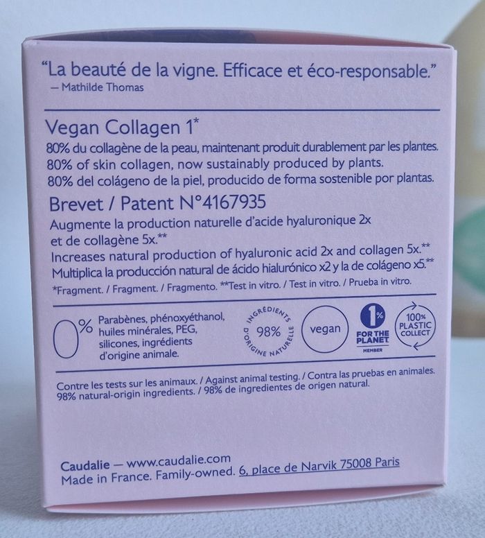 Crème Resveratrol lift cachemire 50ml caudalie - photo numéro 3