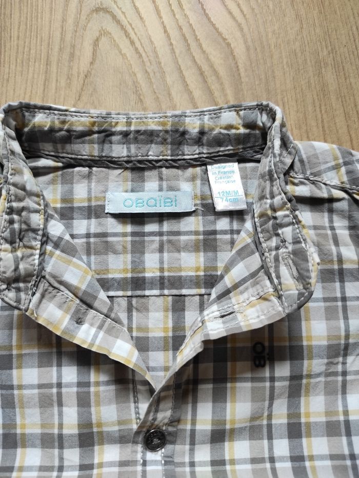Chemise 12 mois Obaibi - photo numéro 3