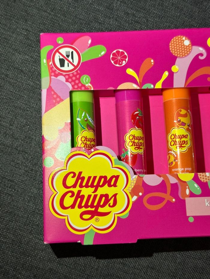 Coffret Chupa Chups Baumes à lèvres Neufs - photo numéro 2