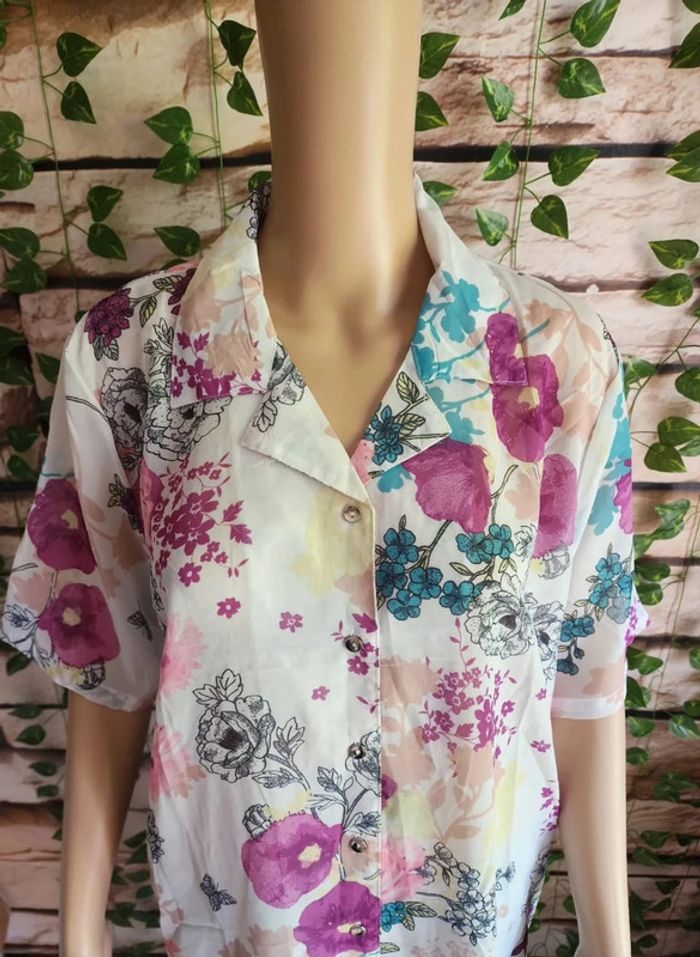 🌸Blouse/Chemisette Gabriella Vicenza Neuve Taille 46/48🌸 - photo numéro 2