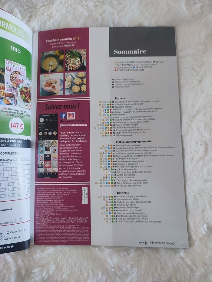 Mon robot et moi 40 recettes inédites - photo numéro 2