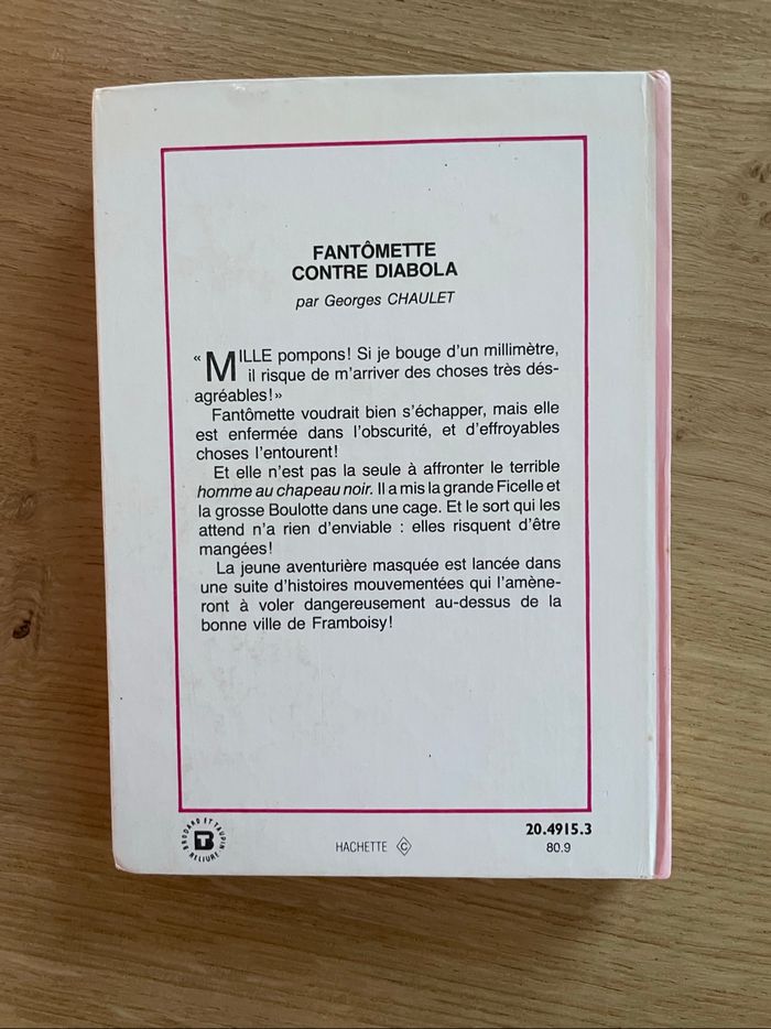 Livre Fantômette contre Diabola - photo numéro 5
