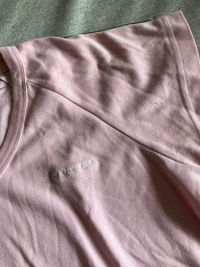 T-shirt rose clair – Taille 14 ans – Marque Diadora – Très bon état - photo numéro 4