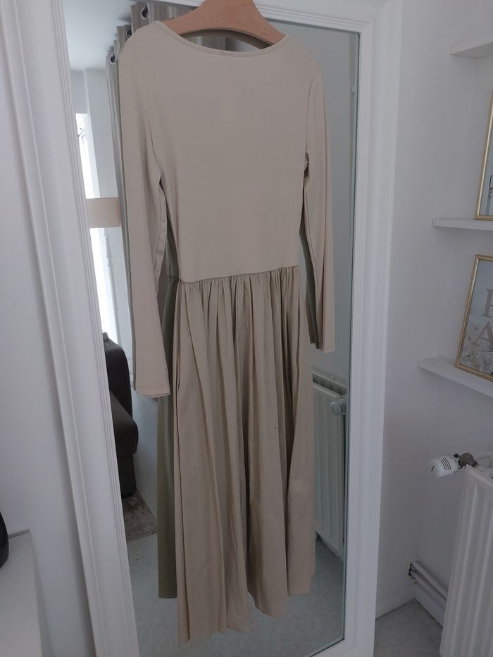 Longue robe bimatière - photo numéro 4