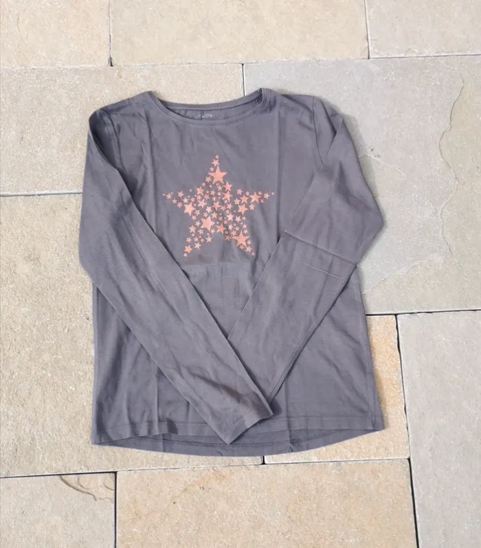 Tee-shirt kiabi étoile 12 ans