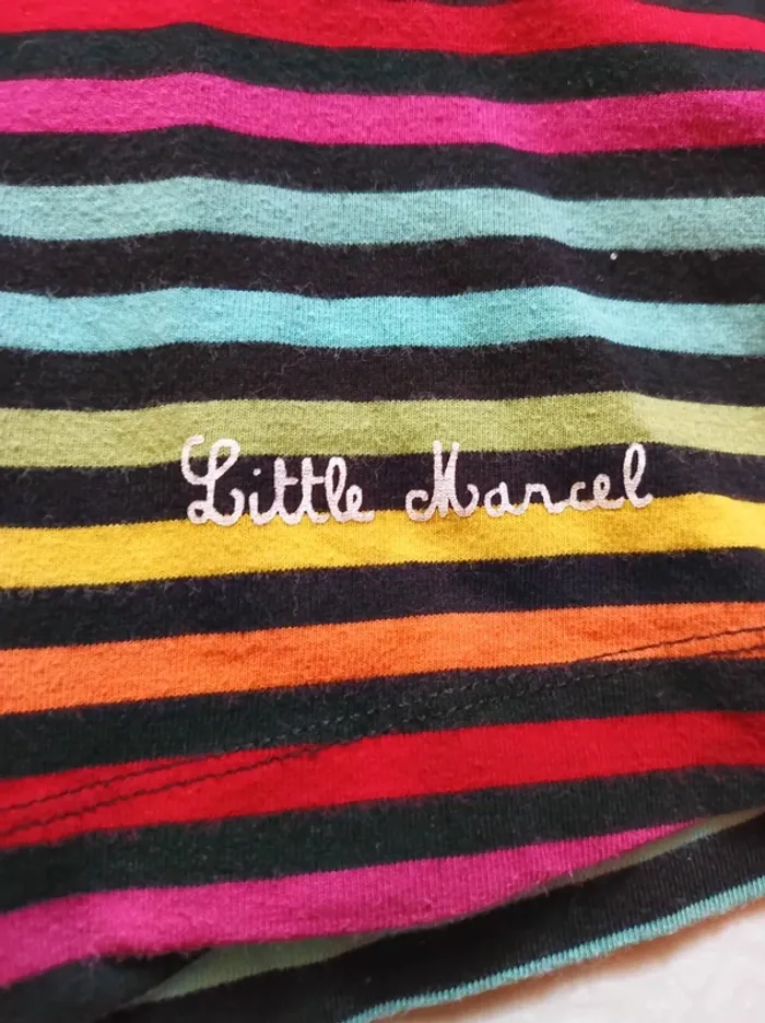 Robe femme rayée multicolore Little Marcel - photo numéro 11