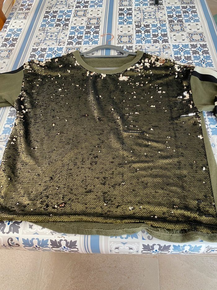 Sweat-shirt paillettes - photo numéro 2