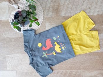 Ensemble été Dinosaure 3 mois garçon