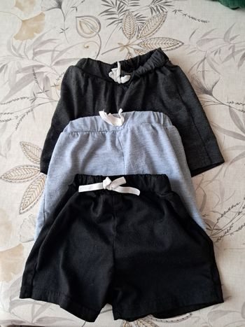 Lotbde 3 shorts 18/24mois garçon 
