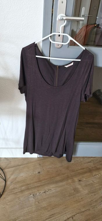 Tee shirt marron 