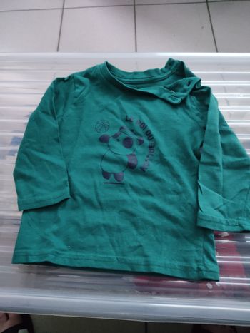 T-shirt manche longue 6 mois