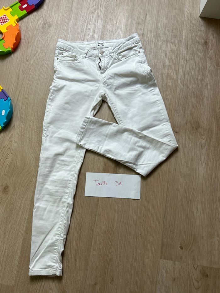 Jean slim blanc pimkie taille 36