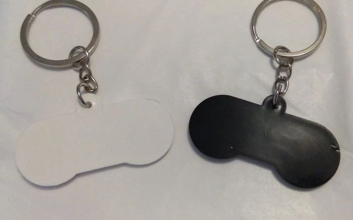 Lot de 2 porte clés Manette de jeux - photo numéro 2