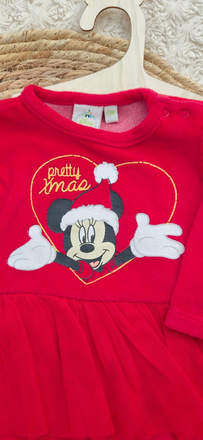 Ensemble pyjama et veste fourrure minnie Disney - photo numéro 5