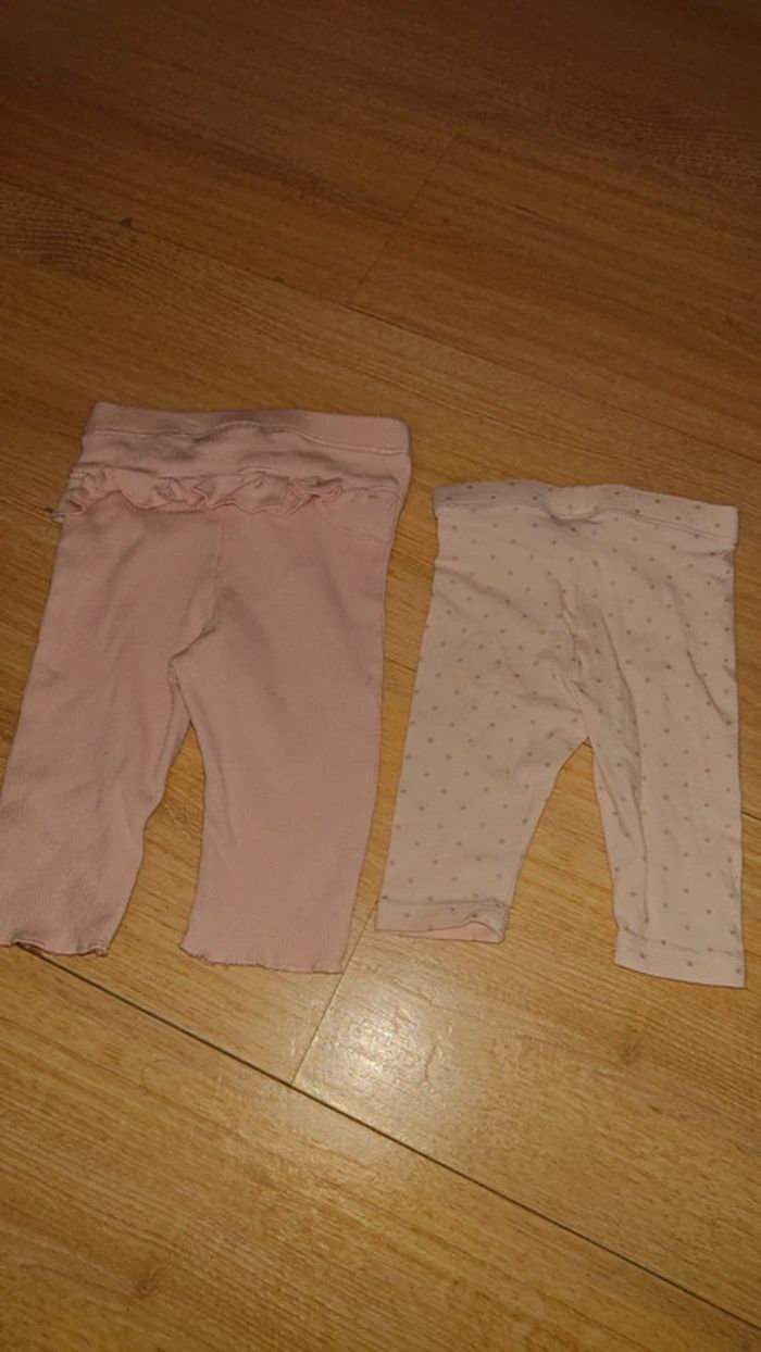 Lot 2 leggings naissance - photo numéro 2