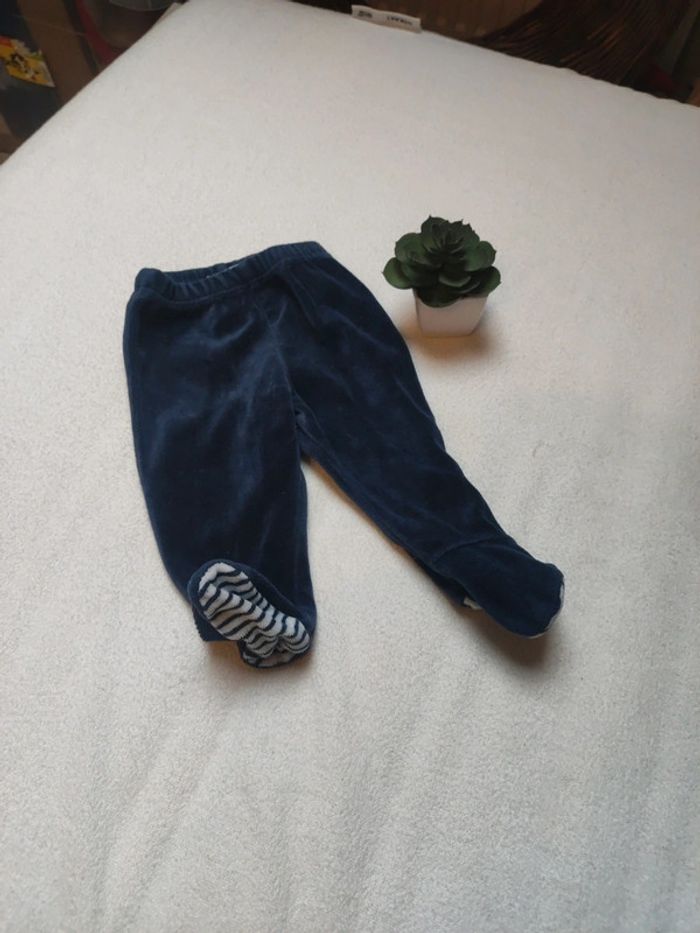 Bas de pyjama hiver garçon - Taille 3 mois - Obaibi - photo numéro 2