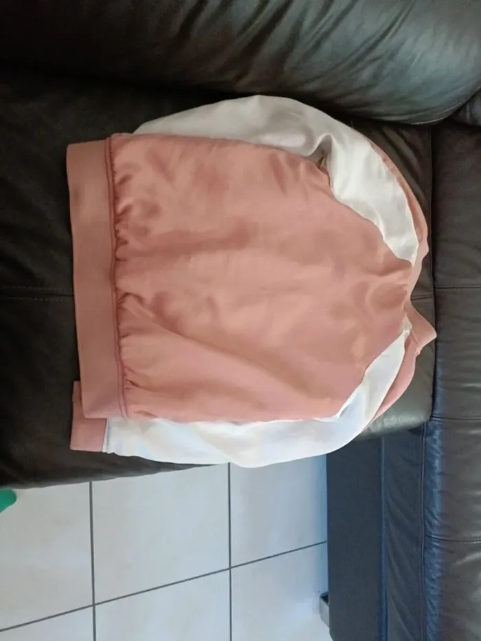 Veste Kiabi xs 14 ans rose effet - photo numéro 4