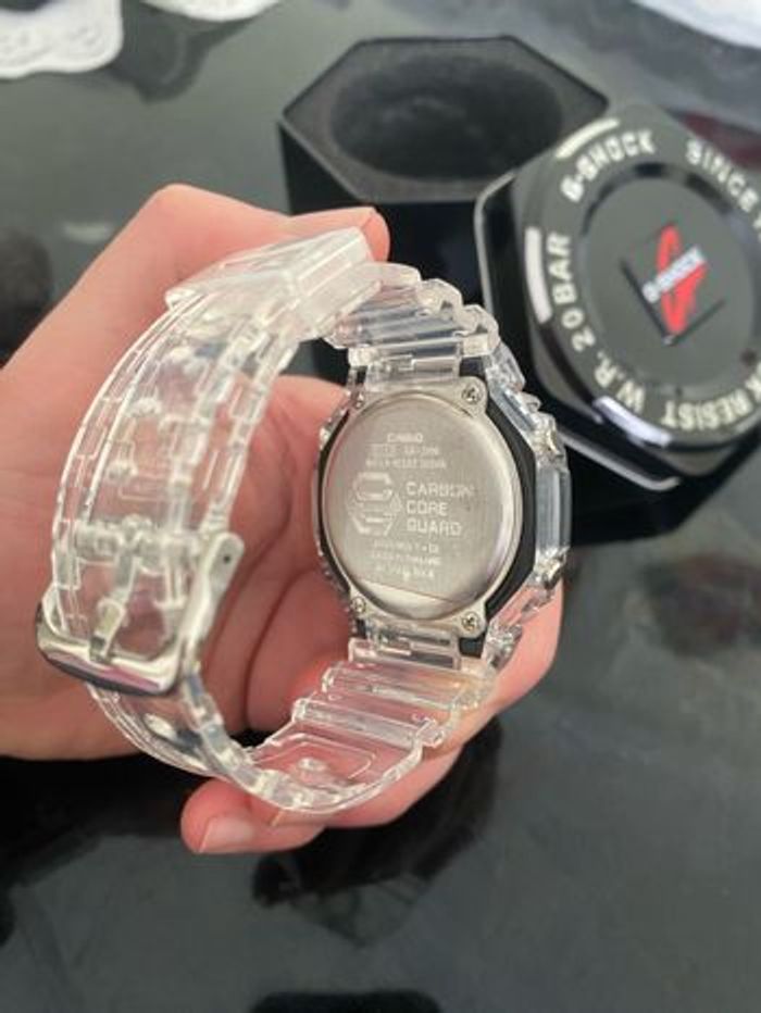 Montre G Shock transparente noire / multicolore - photo numéro 2