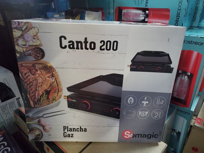 Plancha à Gaz SoMagic Canto 200.