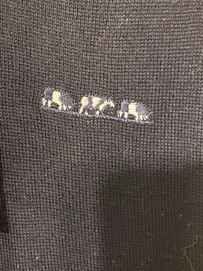superbe pull Mise Au Green bleu marine taille S neuf - photo numéro 5