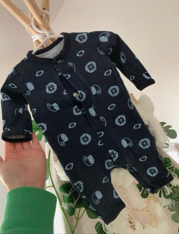 pyjama bleu 1/3 mois