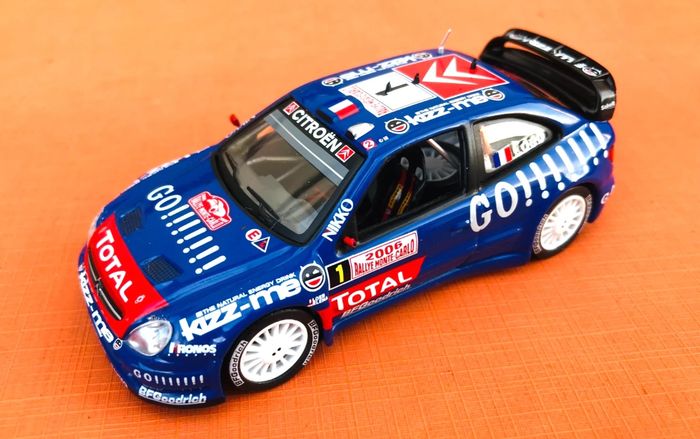 Voiture Citroën Xsara WRC Rallye Monte-Carlo 2006 Sébastien Loeb/Daniel Elena - photo numéro 2